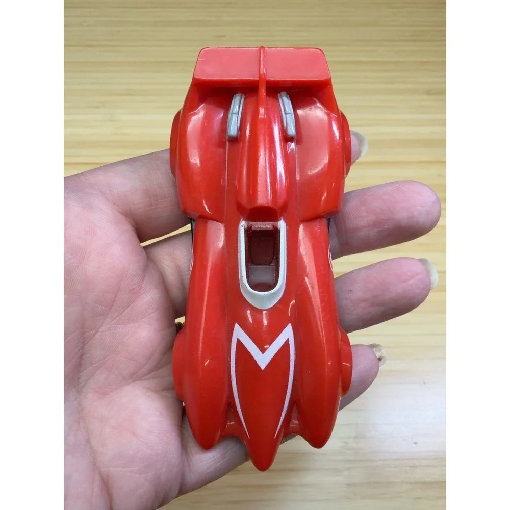 2008 McDonalds Speed Racer Red No 4 Car WBEL Happy Meal Toy Untested